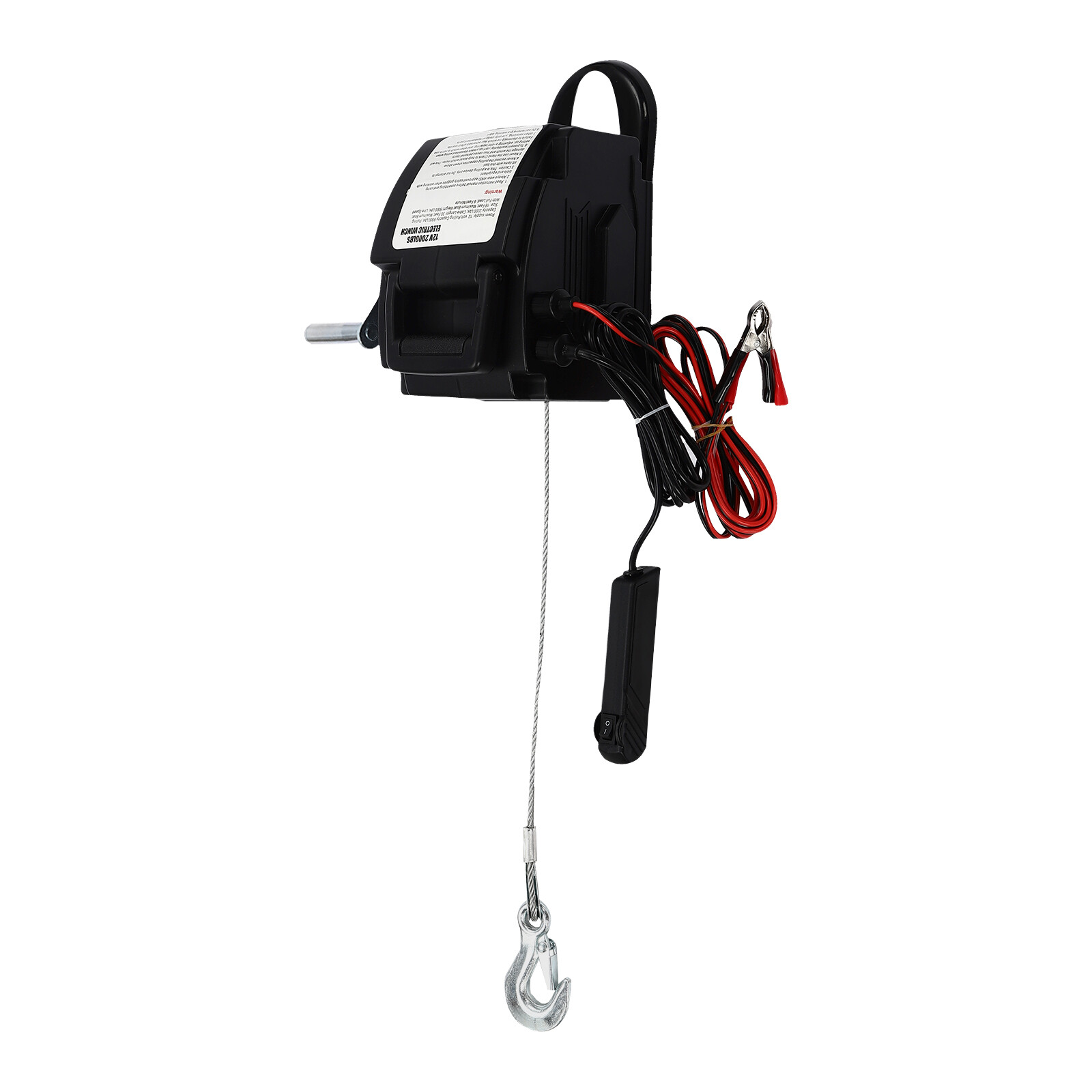 Electric Winch 6000lbs-300W Marine/ATV Winch, Remote Control Hand/Wire Control