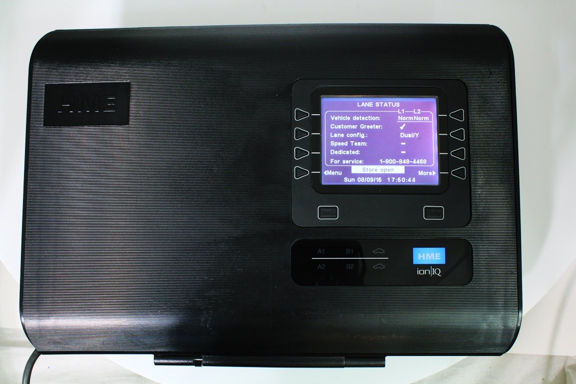 HME Ion IQ Base Station 6100 Dual Lane Wireless Fast-Food Drive Thru Intercom