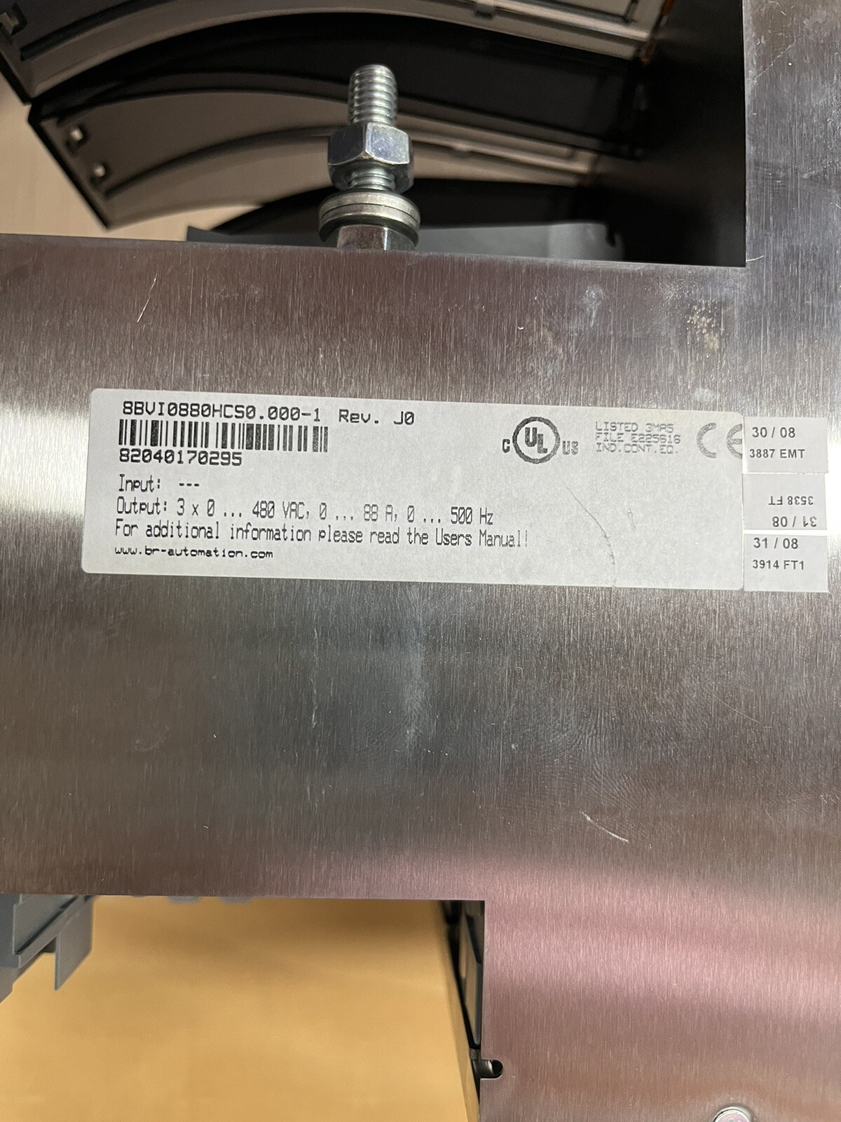 B&R ACOPOS I0880S 8BVI0880HCS0.004-1