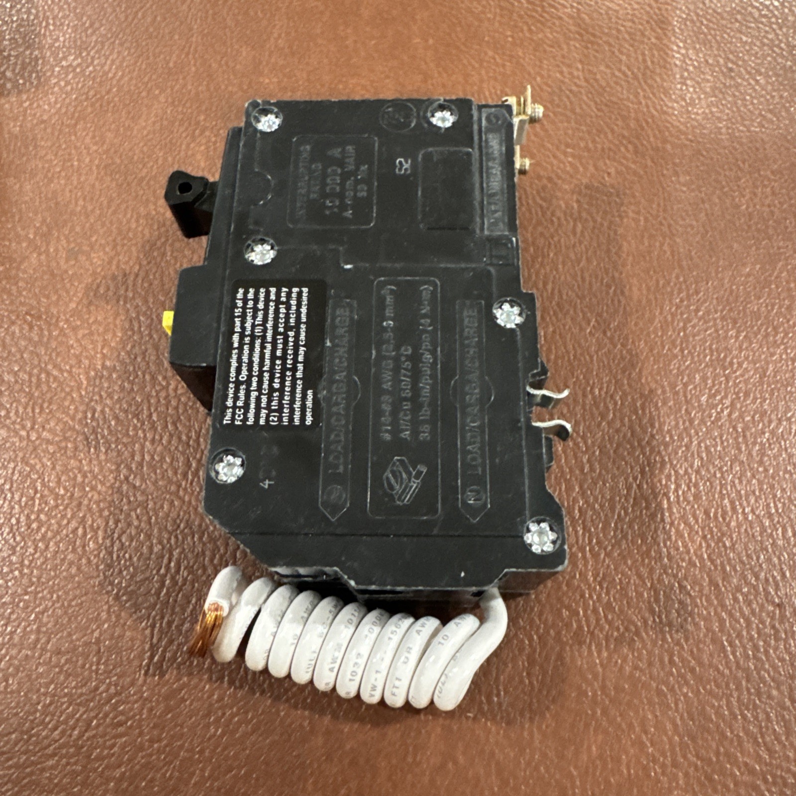 Square D 2P 30A QOB230GFI 2 Pole 30 Amp 120/240V GFCI Bolt On Circuit Breaker