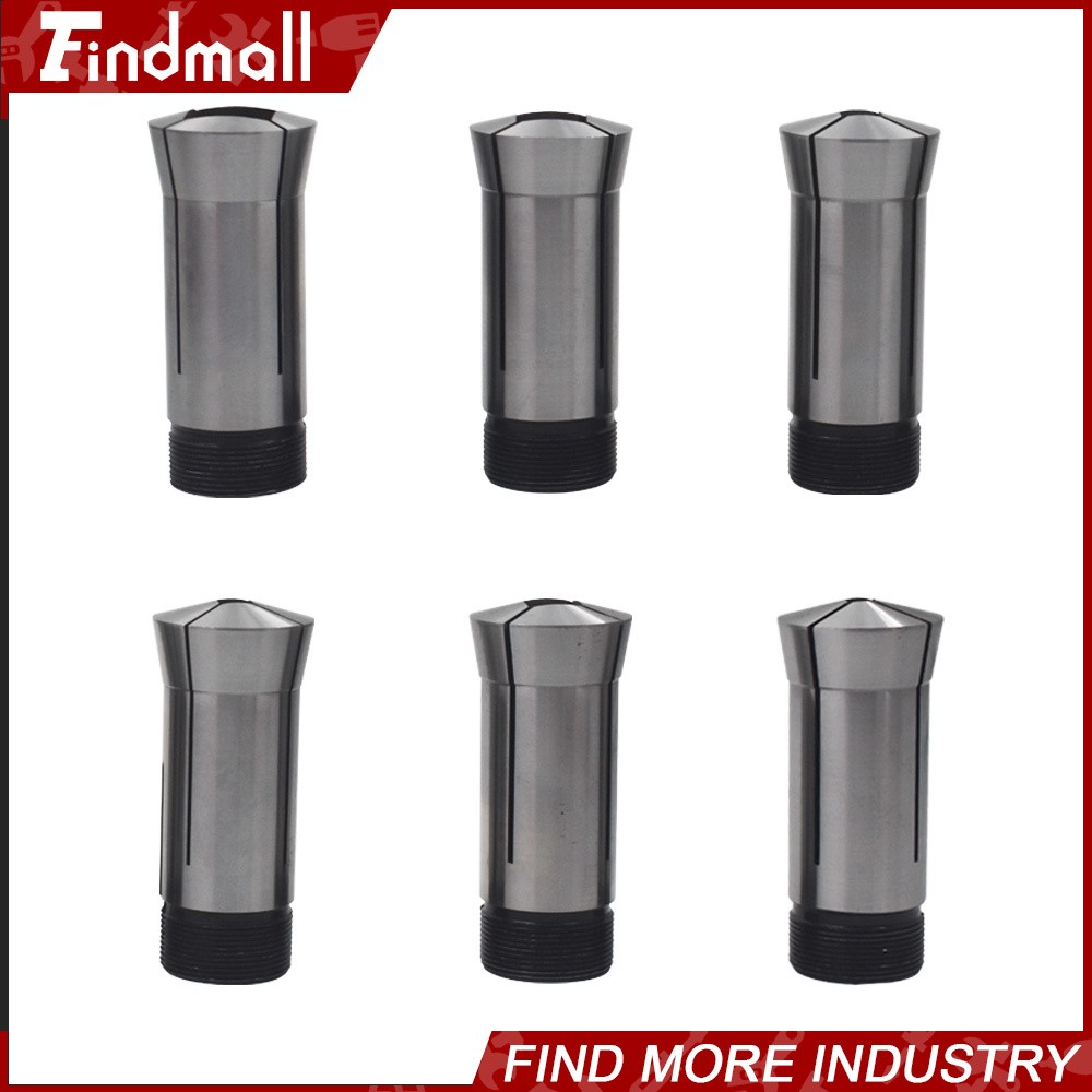 New 6× 5C Square Collet Set 1/4″,5/16″,3/8″,1/2″,5/8″,3/4″