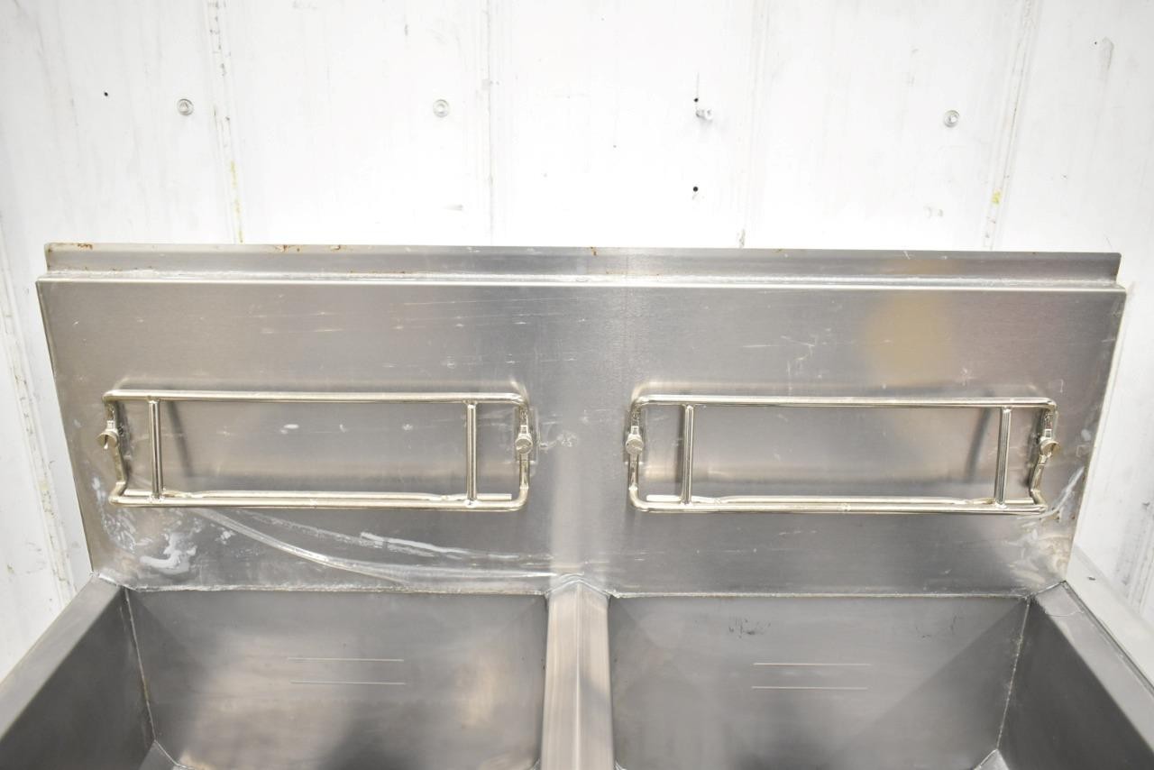 NEW 2021 Frymaster FPPH255CSE Propane Gas LP 50 LB 2 Vat Double Fryer w/ Filter