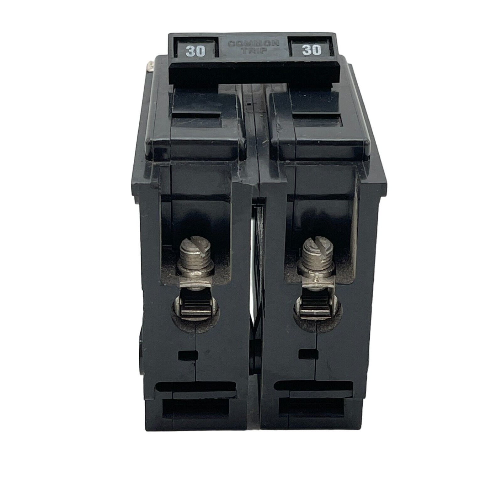 Cutler-Hammer M1640 Quicklag Breaker 2 Pole 30 AMP Common Trip Type 120/240 Volt