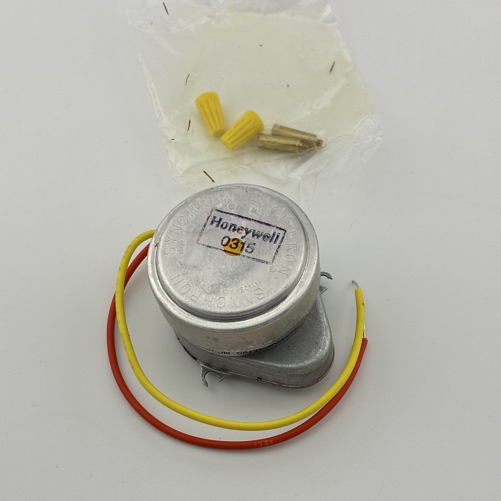 Honeywell 0316 HVAC Refrigeration Motor with Red & Yellow Leads