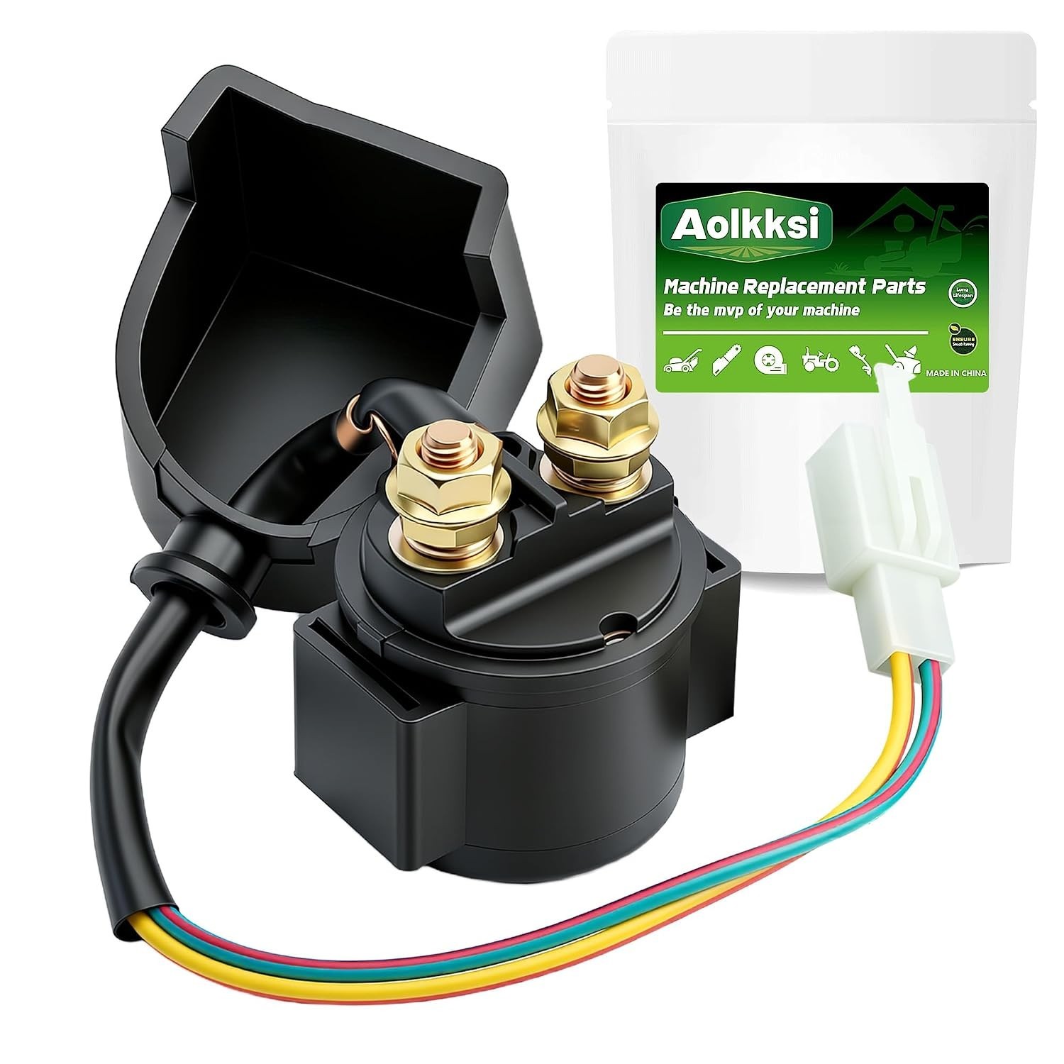 Solenoid Starter Relay for 4-Stroke 50cc 70cc 90cc 100cc 150cc 200cc 250cc ATV 4