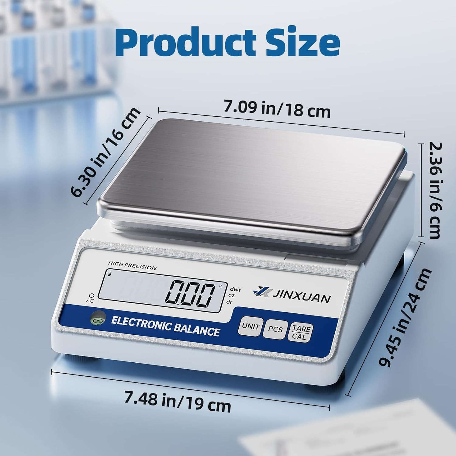 Lab Scale Gram Scale 0.01g 1000g Digital Analytical