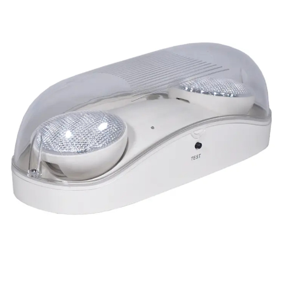 LED Wet Location IP65 Outdoor Emergency Light with Battery Backup, UL Listed