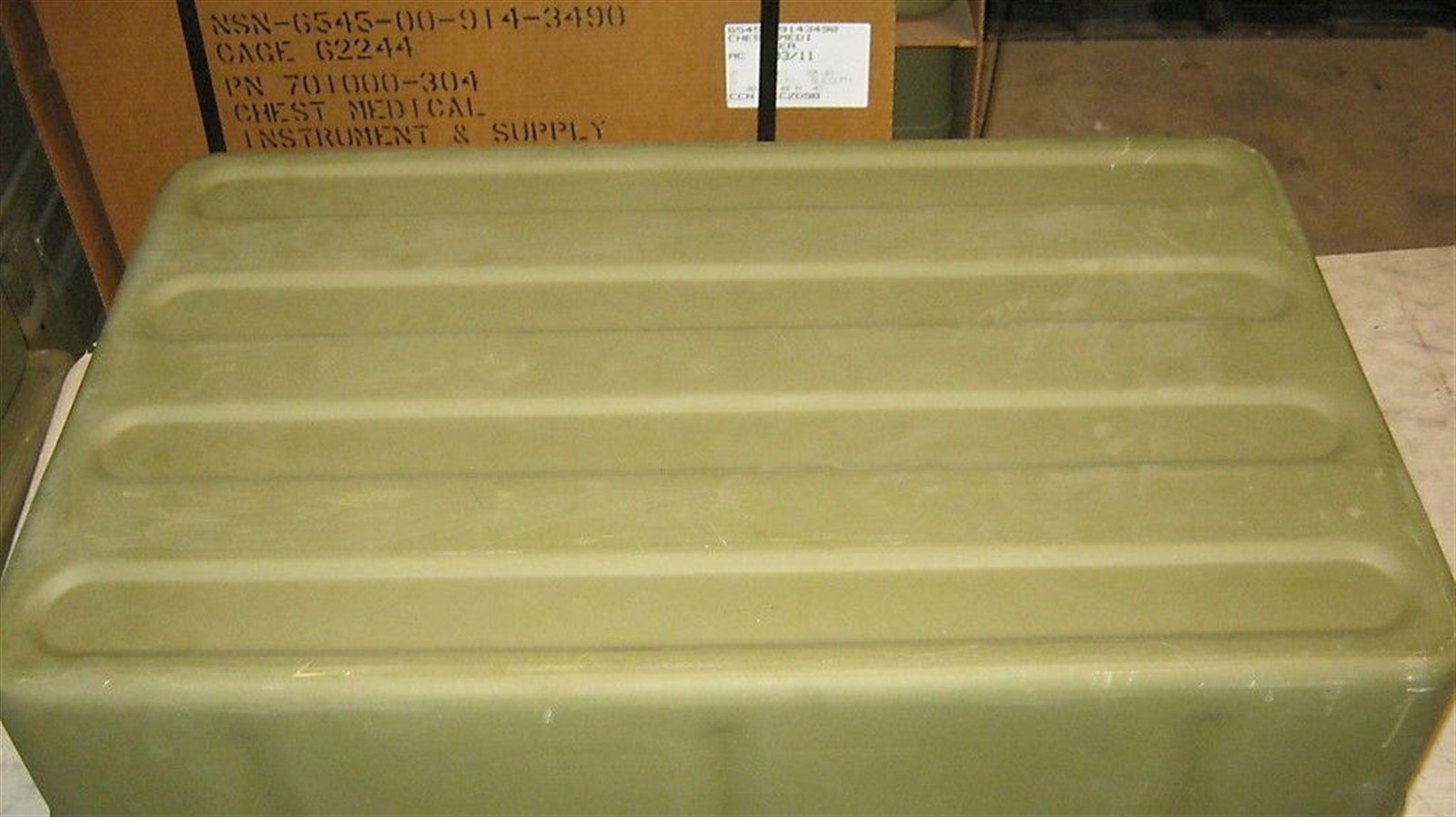 32x20x13 Aluminum Military Medical Chest Watertight Survival Bug Out Storage Box