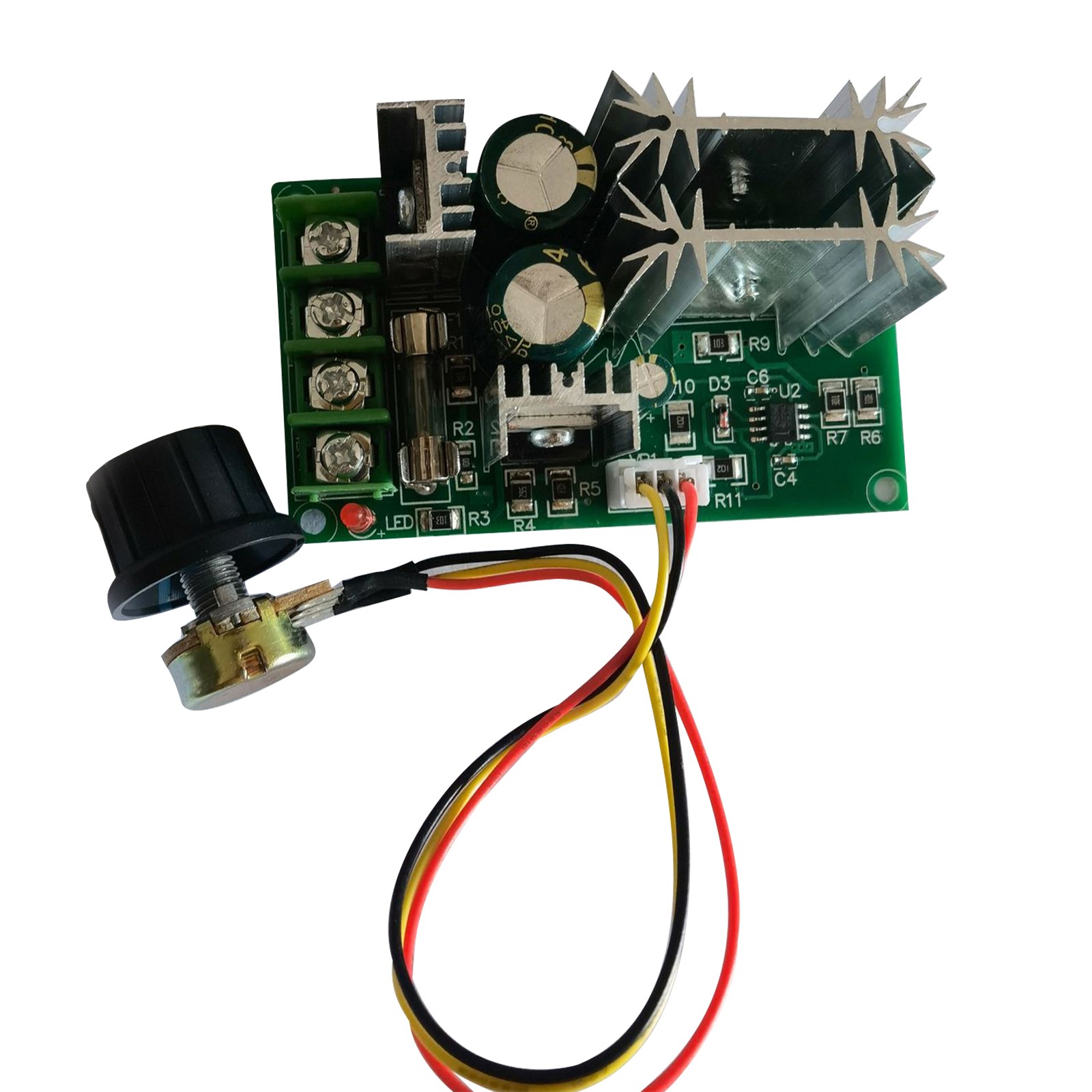Universal 25KHz DC 10-60V PWM HHO RC Motor Speed Regulator Controller Swit Board