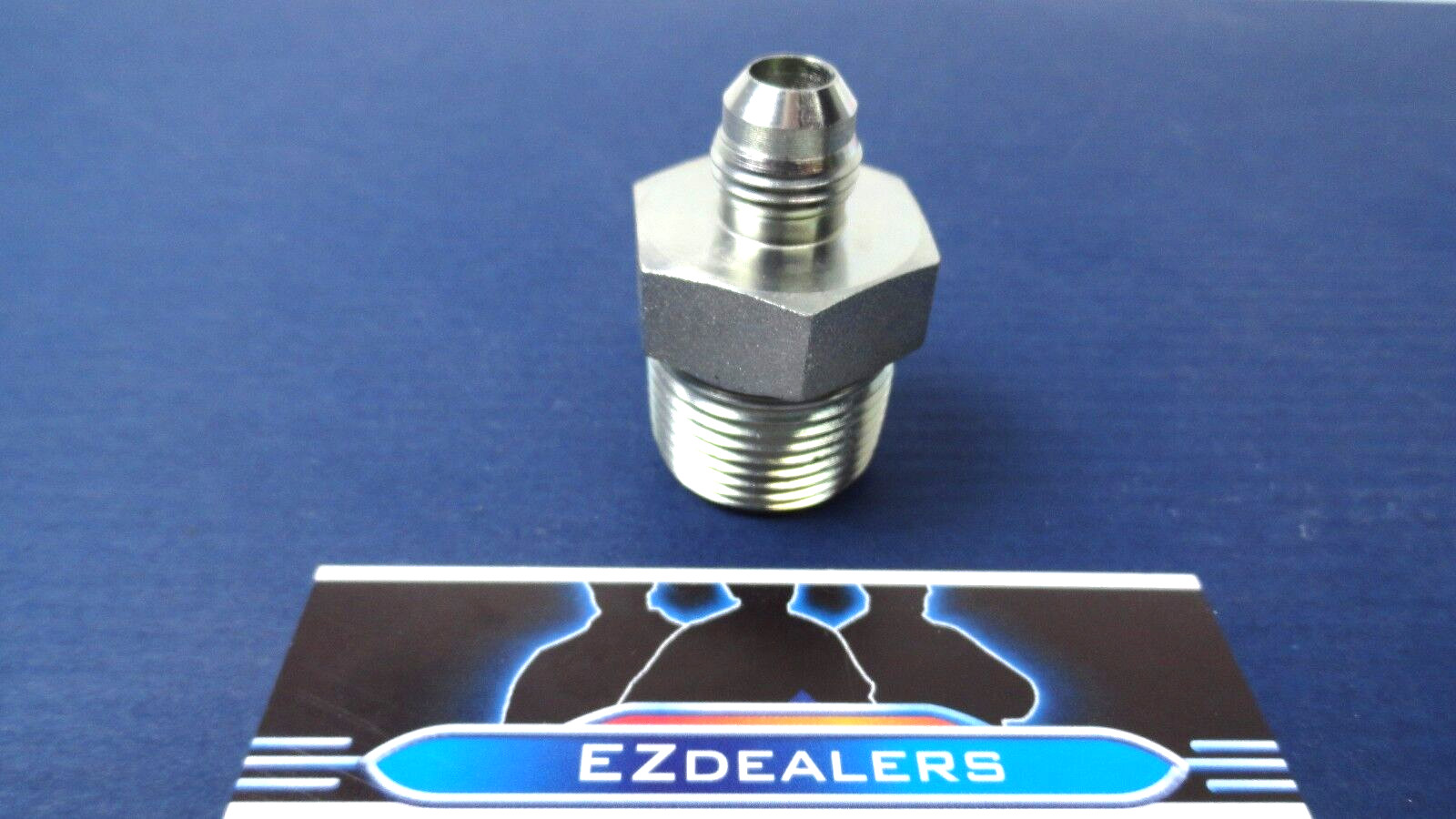 Hydraulic Fitting 3/8″ JIC X 3/4″ NPT Straight Adapter , -6 AN fitting, FBM2529