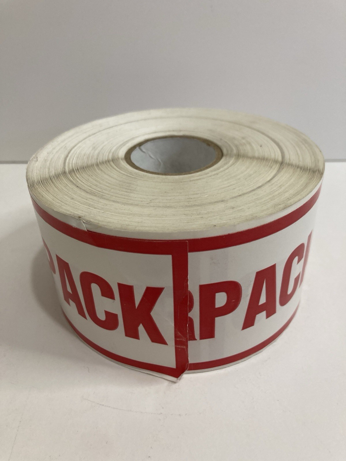 Roll of 500 OVERPACK Labels 2.5″ x 6″