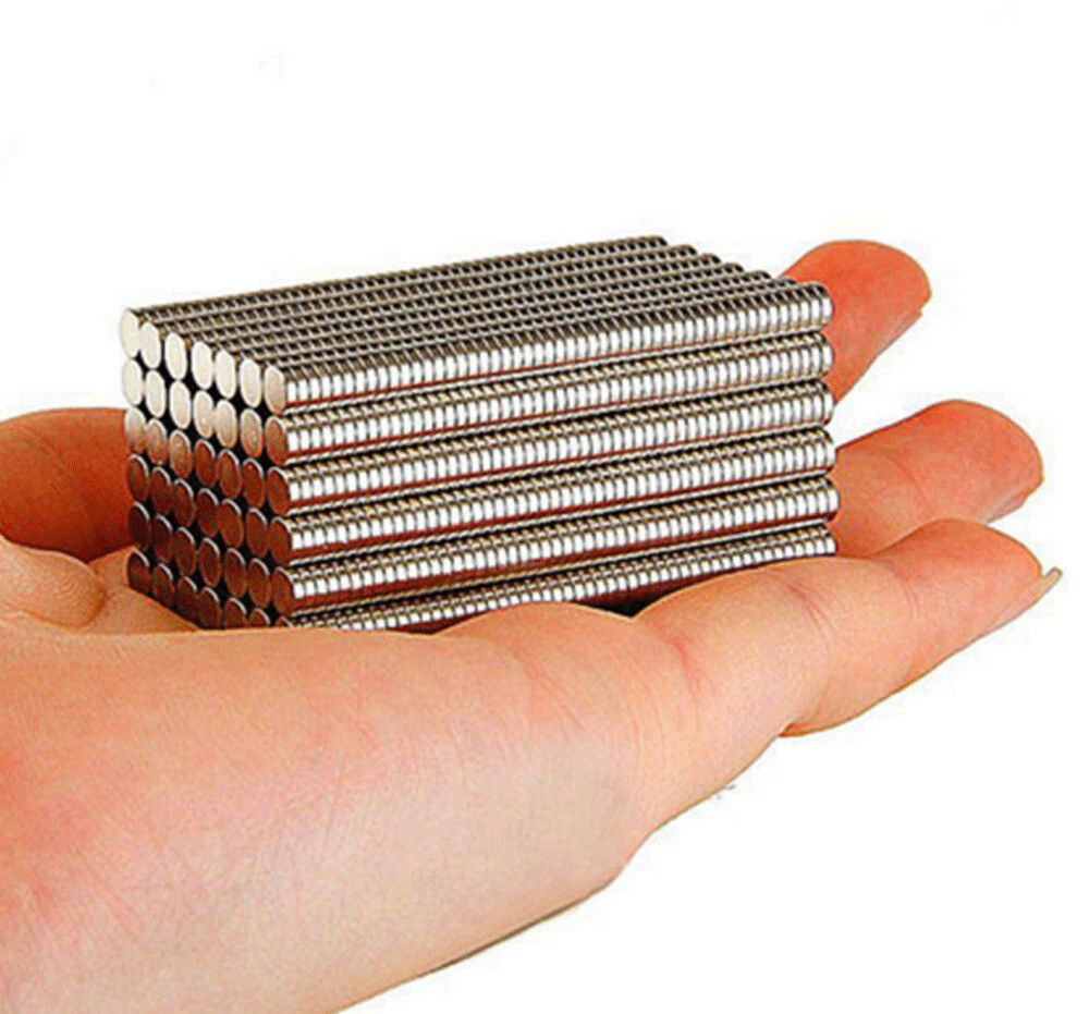 Neodymium Magnets Round Disc N35 Super Strong Rare Earth 4mm X 2mm Fridge Lot