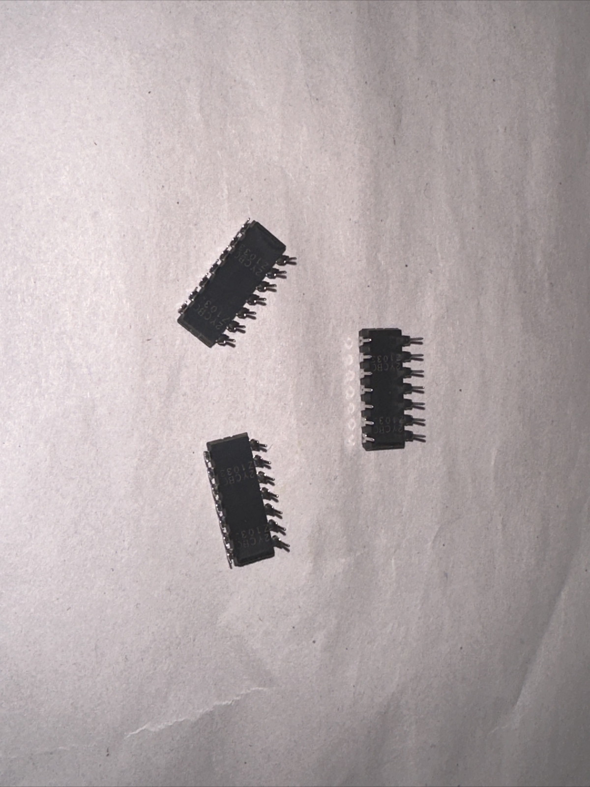 CD4082BEX RCA H 610 IC CD4082 3 PIECES – Old Stock – Estate Find