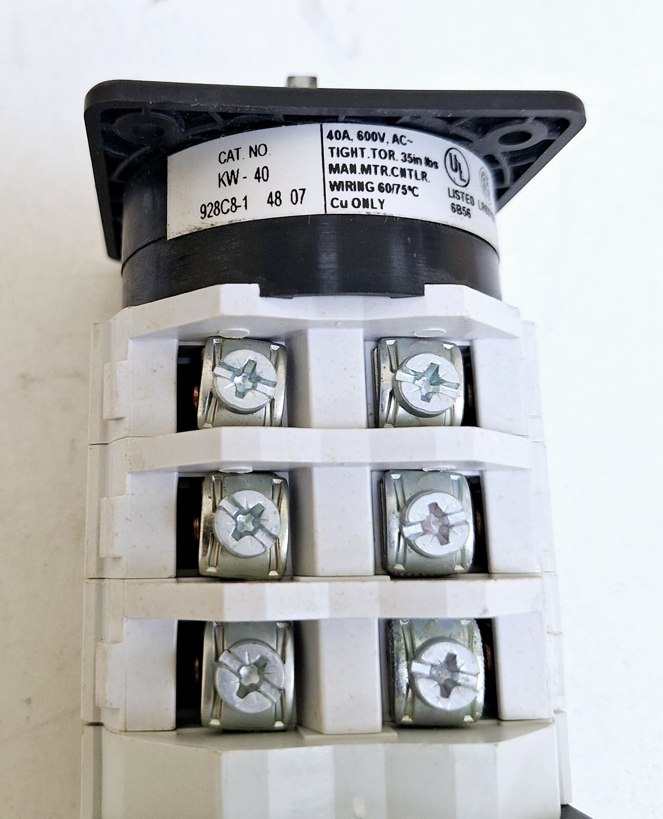 Carrier Transicold 928C8-1-48-07 / KW-40 / KW-20 Switch Rotary