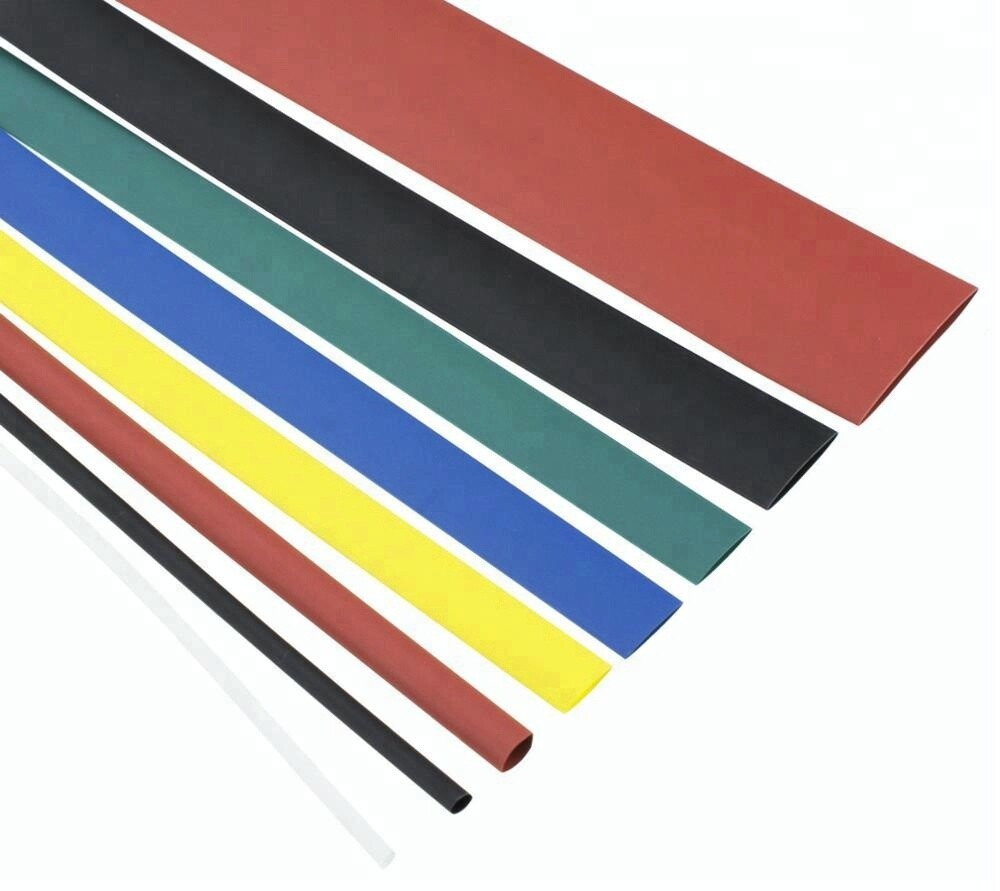 Shrink hose 2:1 3:1 4:1 – with / without glue – black red yellow blue white