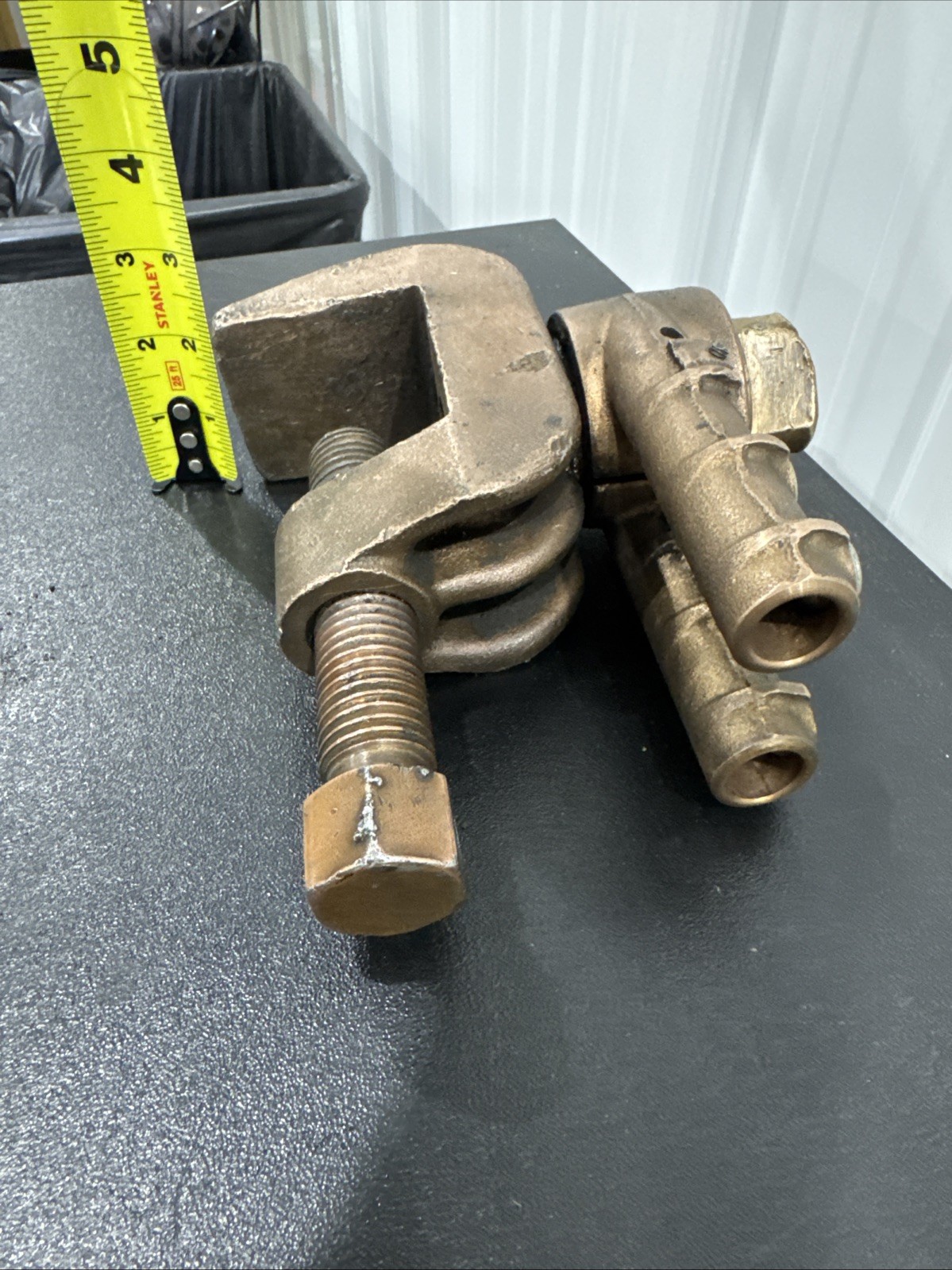 Roto Ground Clamp, Tweco Male Plug, C-Clamp Esab Welding Tweco