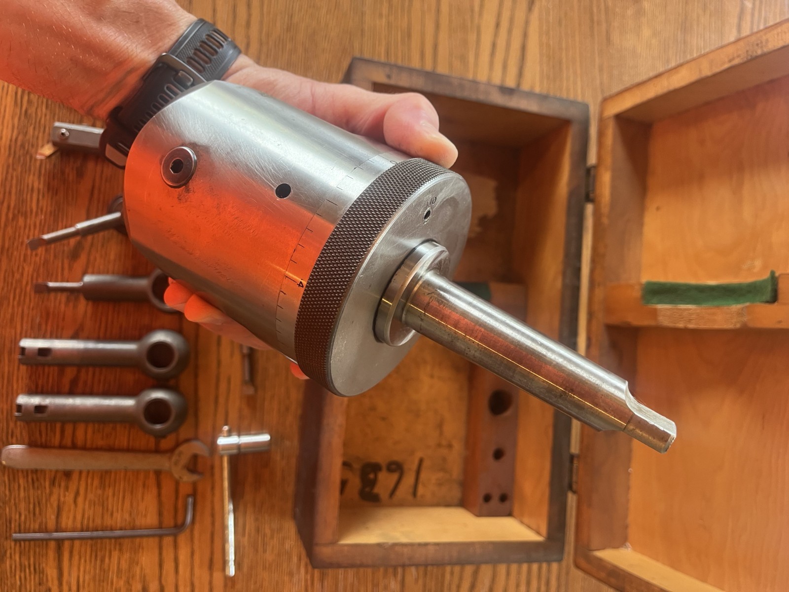 Tree Taper Boring Head with MT3 Shank