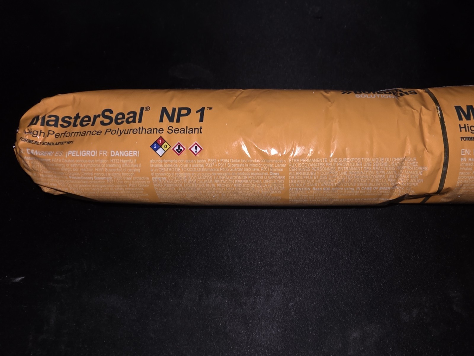 (8) White MasterSeal NP 1 High Performance Polyurethane Sealant Sausage Pack