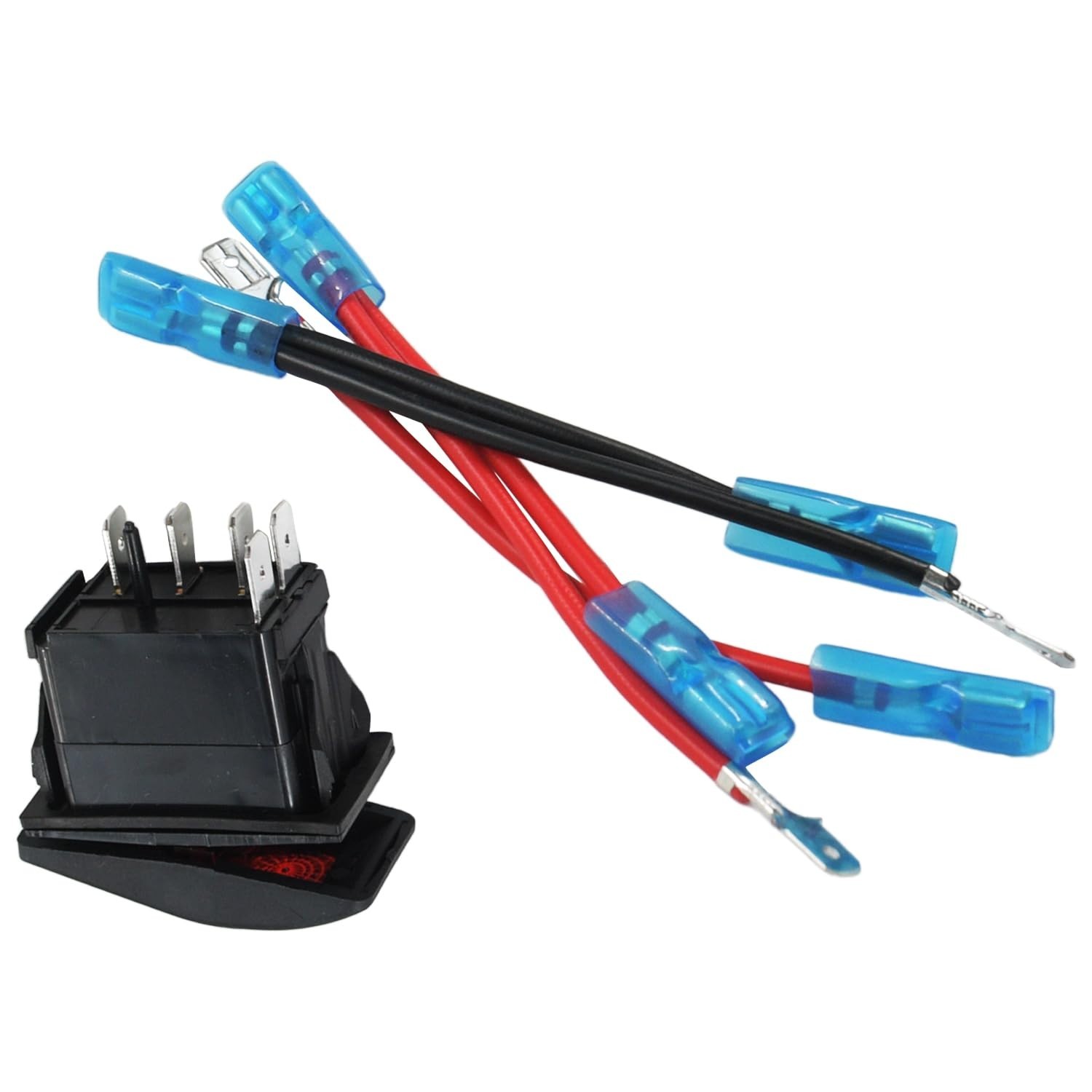 Rocker Switch Compatible with Onan Cummins RV Generator 12V 20A 24V 10A On-Off
