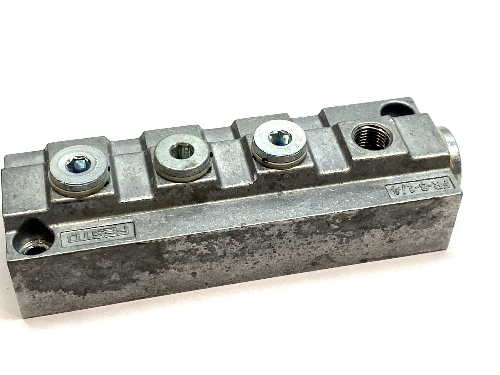 Festo FR-8-1/4 Distributor Block 8-Station Manifold G1/2 Inlet G1/4 Outlets 0–16