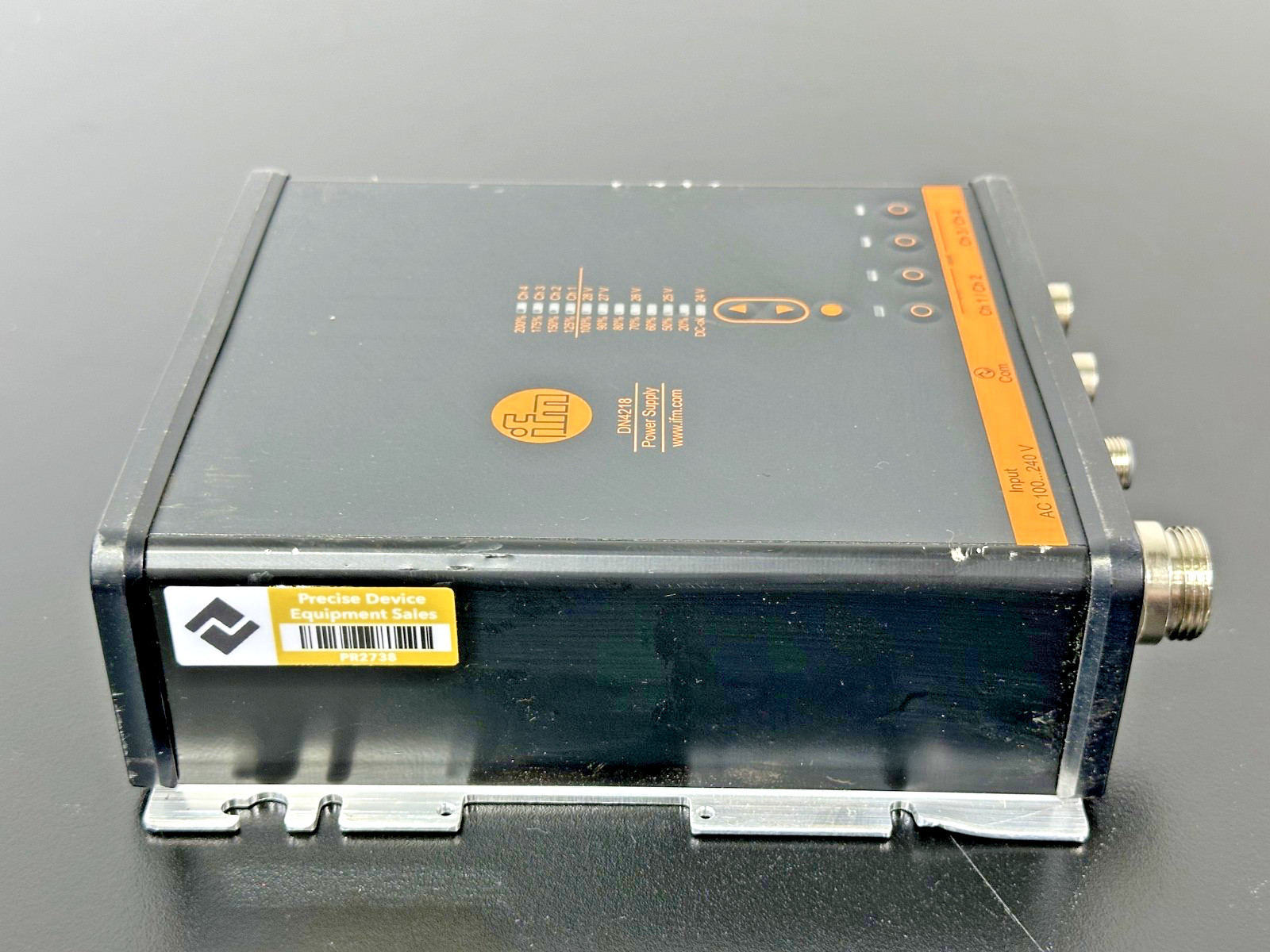 IFM DN4218 24VDC 12A 300W Industrial Power Supply IO-Link IP67 Used Untested