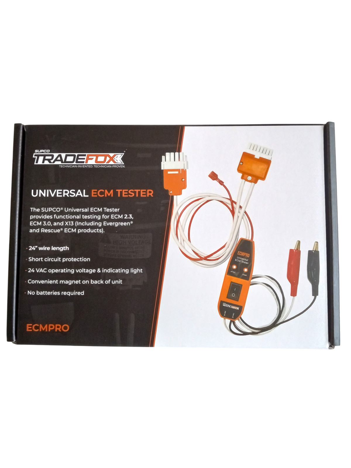 Supco Tradefox ECMPRO Tests Electronically Commutated Motors (ECM)