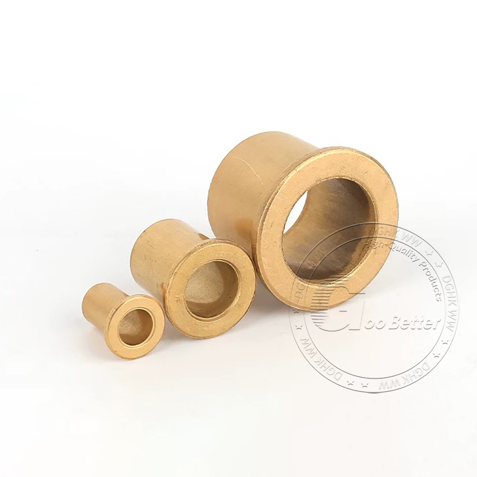 Flange Bushing Sleeve Self Lubricating Bearing Bushing ∅5-60mm Sintered Bronze