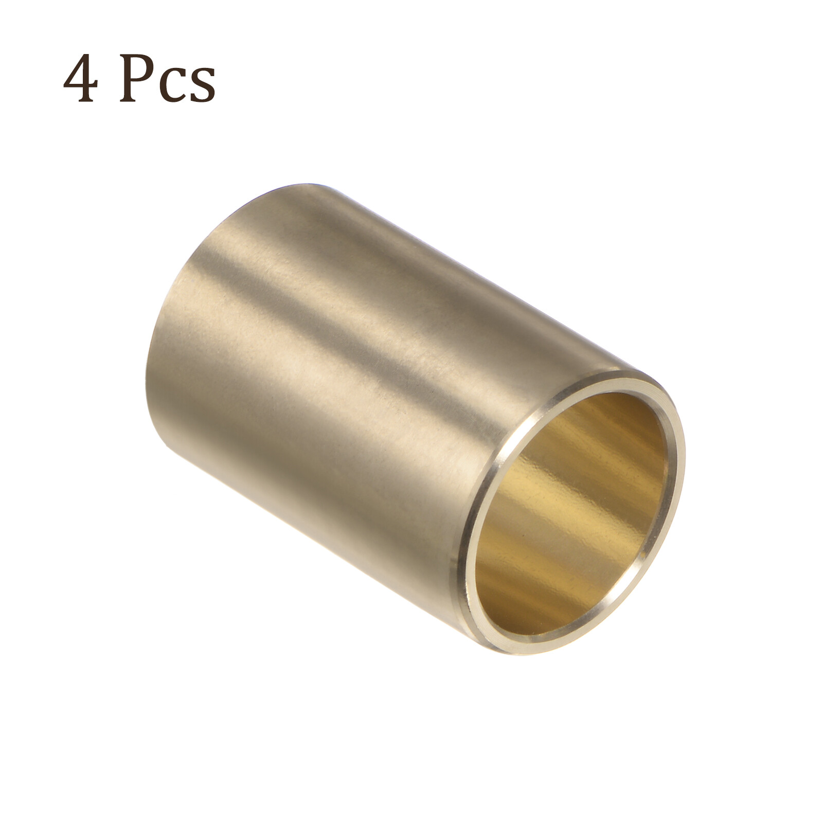 4pcs Wrapped Brass Bushing 5/8 Inch x 3/4 Inch OD x 1-1/8 Inch Length