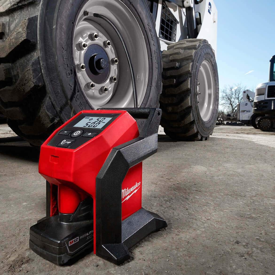 Milwaukee 3497-22IN M12 FUEL 12V 3 Tool Drill/Driver/Tire Inflator Combo Kit