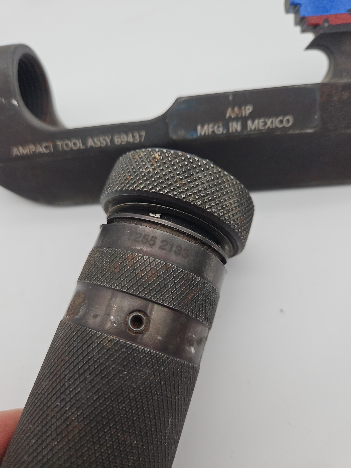 TE Connectivity AMPact Small Tool Head 47667-8 Black MPN 47667-8 Made in Mexico