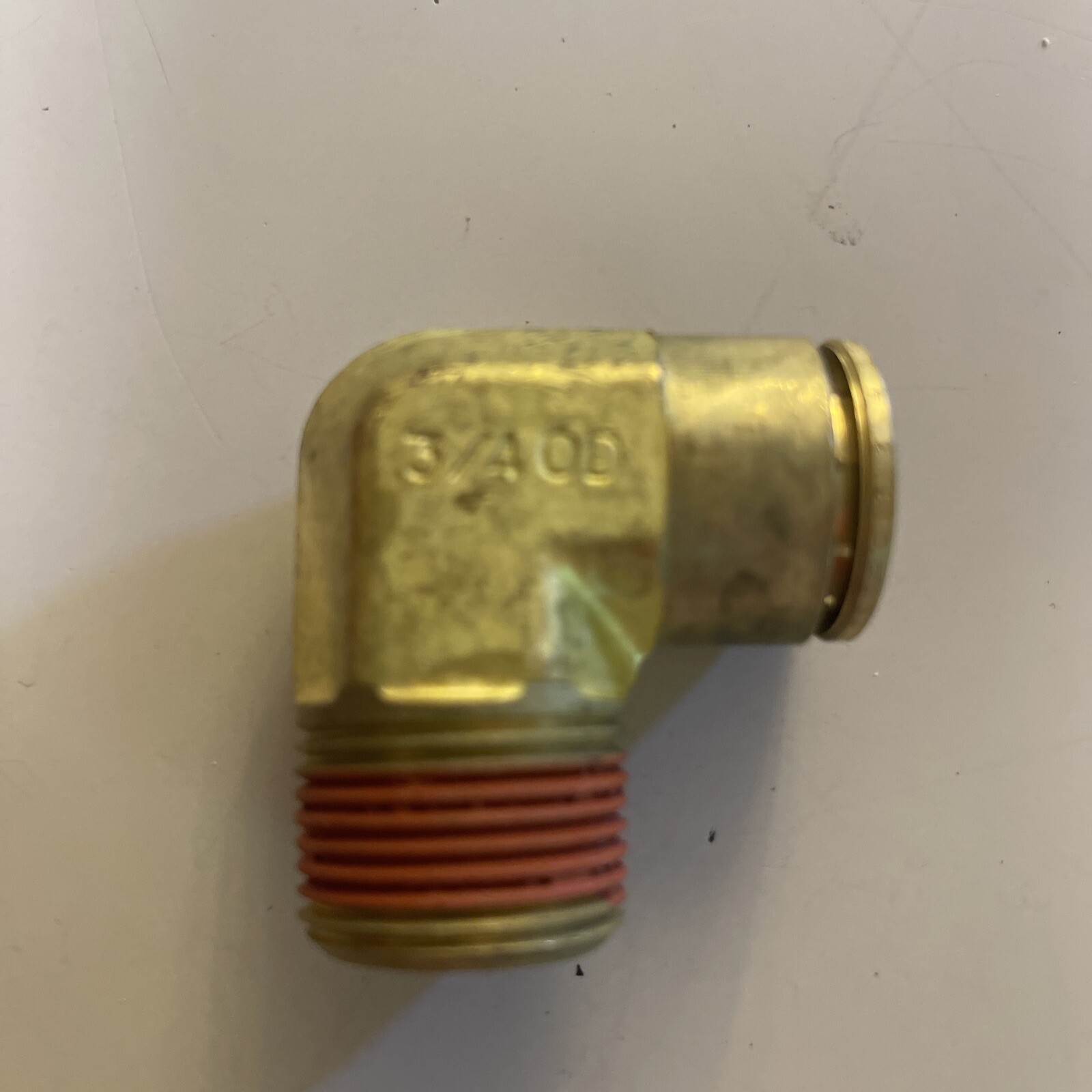 14 New Brass Elbows 3/4” x 3/4” NPT push in DOT 90degree