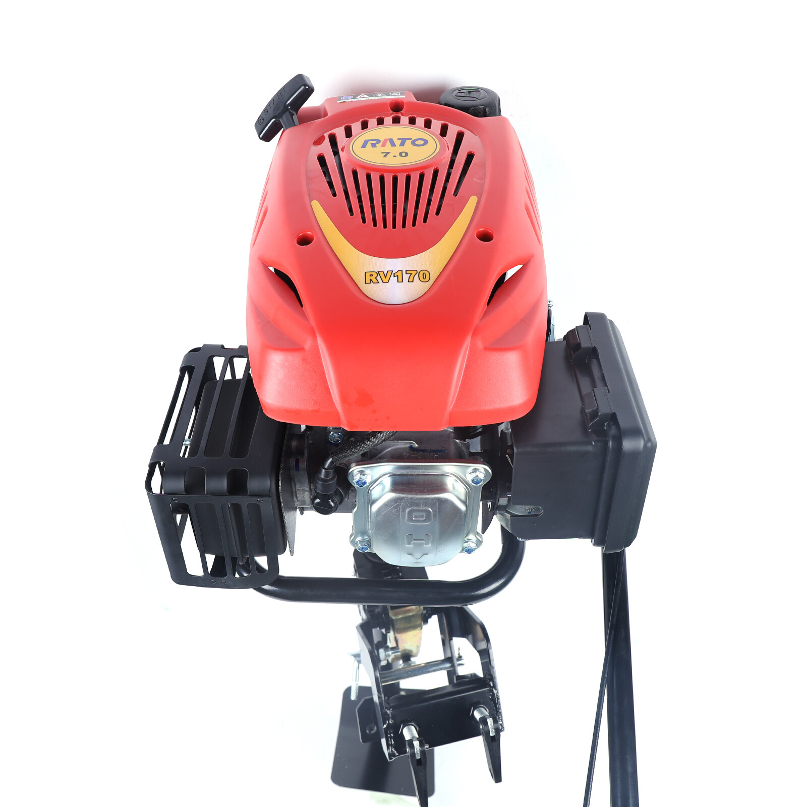 4 Stroke 6 HP 200CC Outboard Motor Fishing Boat Engine Air Cooling Heavy Duty