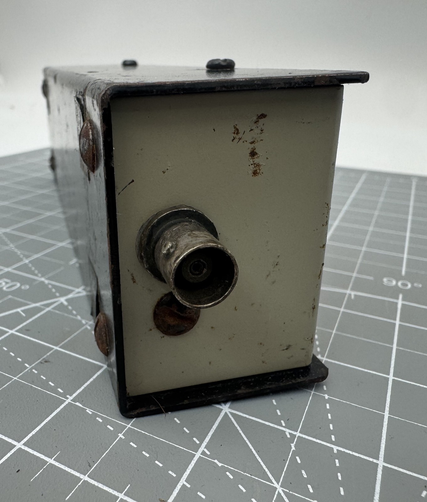 Vintage Step Attenuator 75 Ohms 1dB to 70dB BNC Connectors 1/2 Watt Max