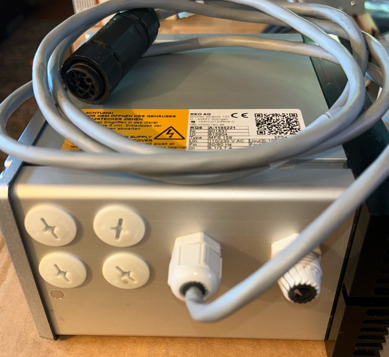 REO Reovib MFS 159 Frequency Convertor. Expedite Available! USA Shipper! EB