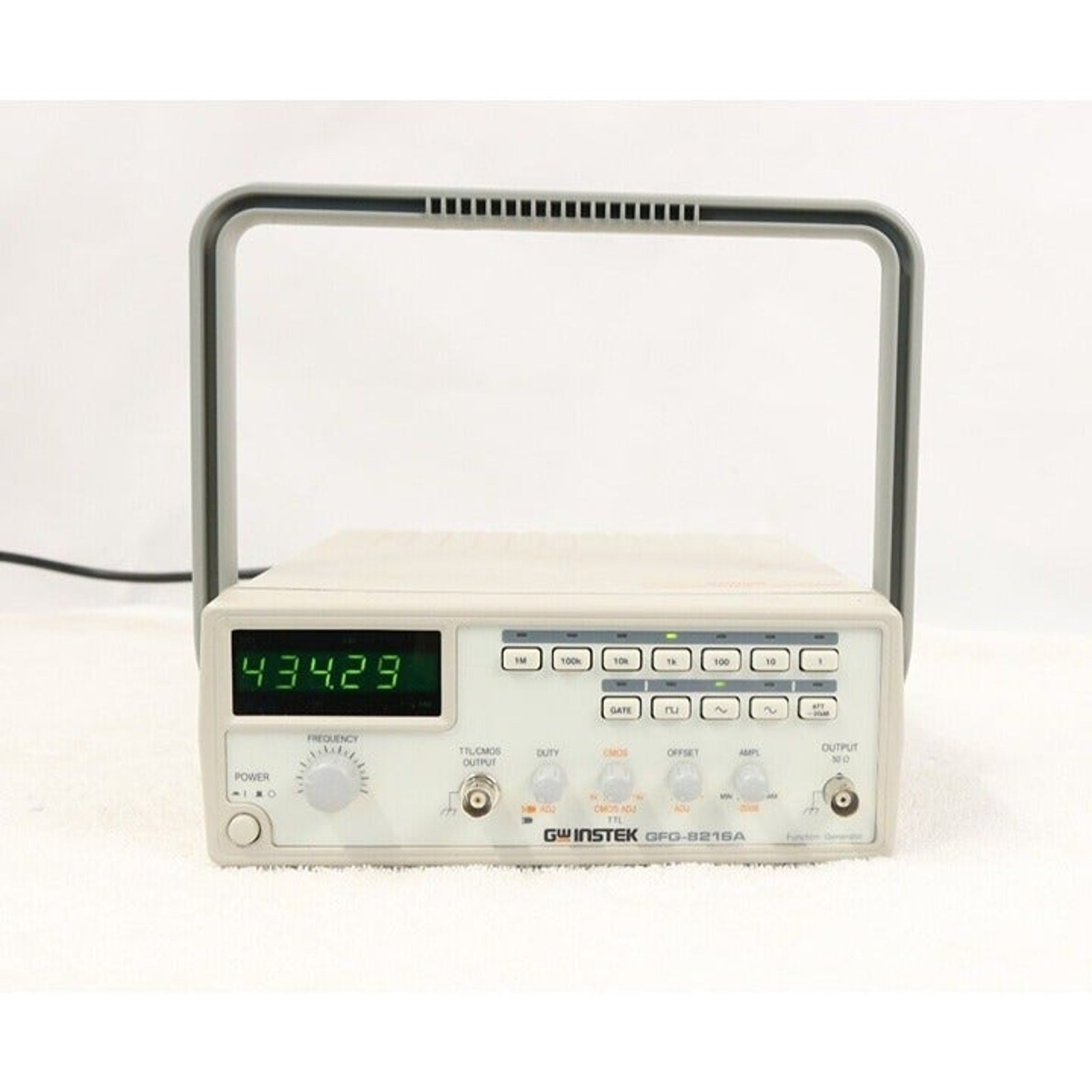 GW Instek GFG-8216A Function Generator, 0.3Hz to 3MHz Frequency Range TESTED