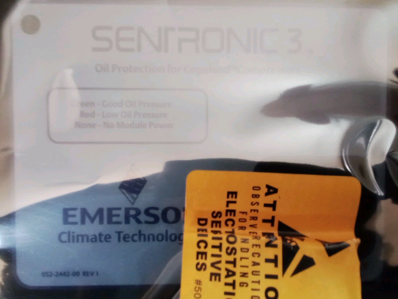 Copeland Sentronic 3 Module (Module Only, No Sensor) 998-0105-01