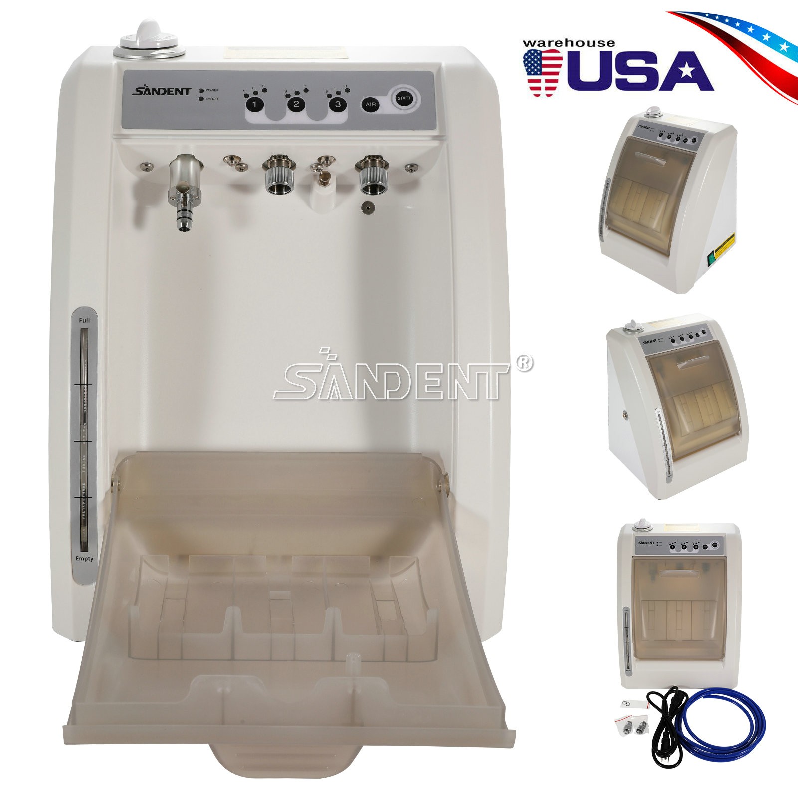 Dental Automatic Handpiece Maintenance Lubrication System Oiling Cleaner Machine