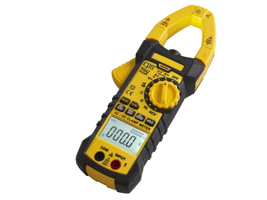 AC750 Multi-Functional Clamp Meter – AC/DC Measurement Tool, Black