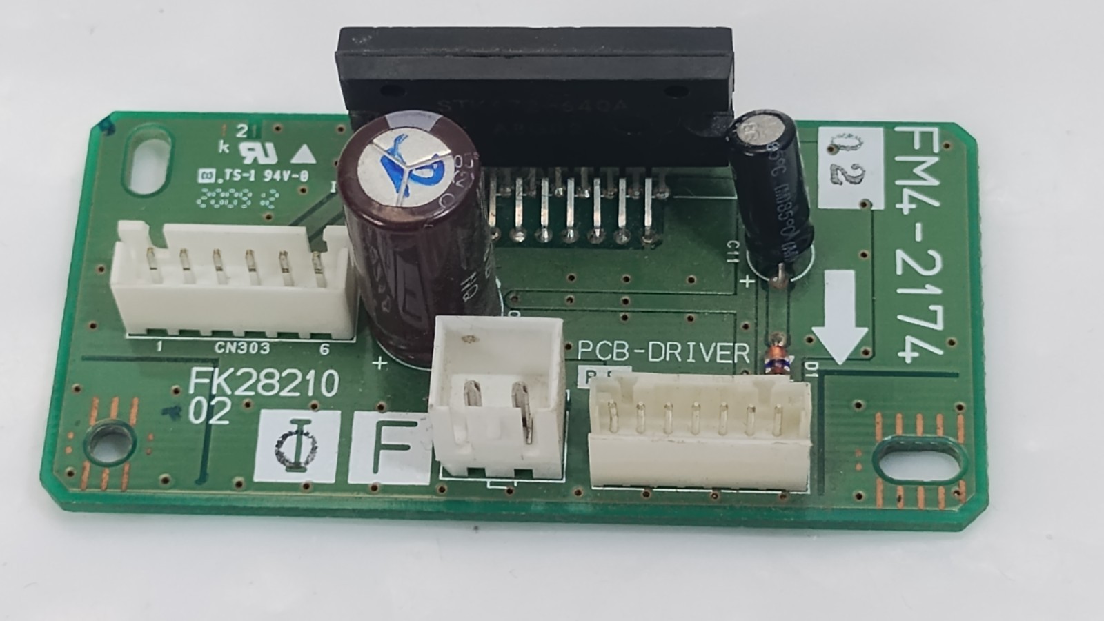 Canon FM4-2174 02 Tray Stepper Motor Driver Board For Booklet Finisher A1 – READ