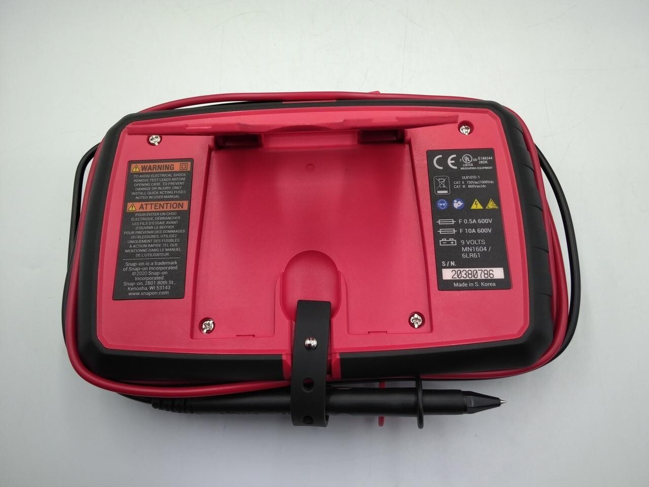 Snap-on EEDM504F Digital Multimeter Used From Japan