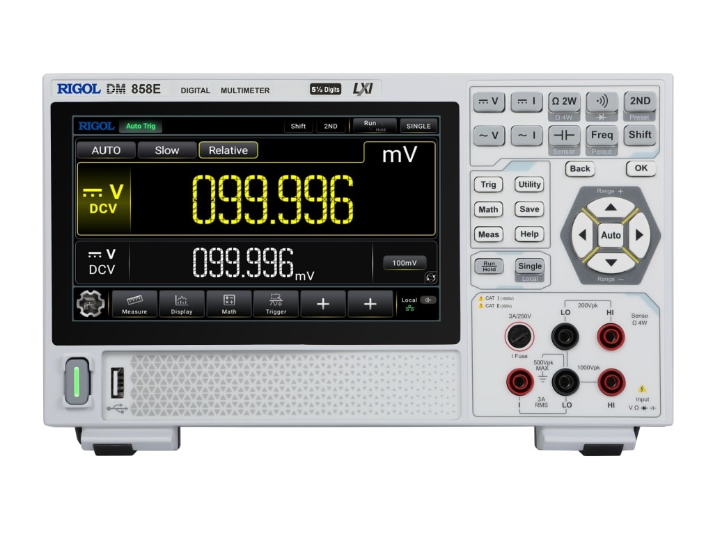 Rigol DM858E – True RMS Compact Benchtop Multimeter