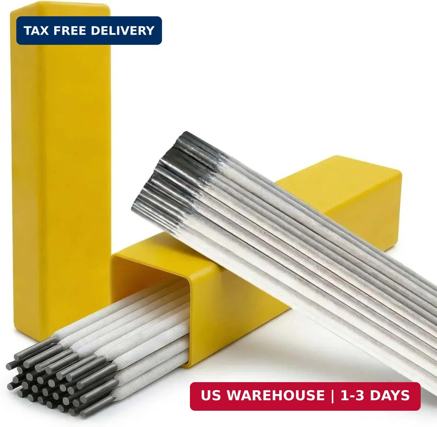 E4043 Aluminum Welding Rods, 1/8″ X 14″ – Stick Electrodes for Aluminum Repair,