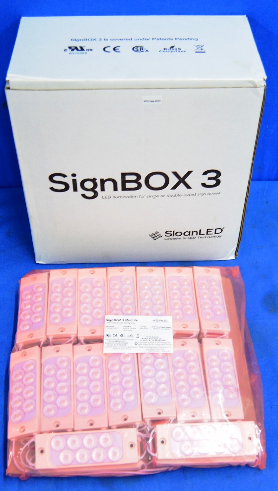 SING BOX 3 LED LIGHTING MODULES 144 PCS