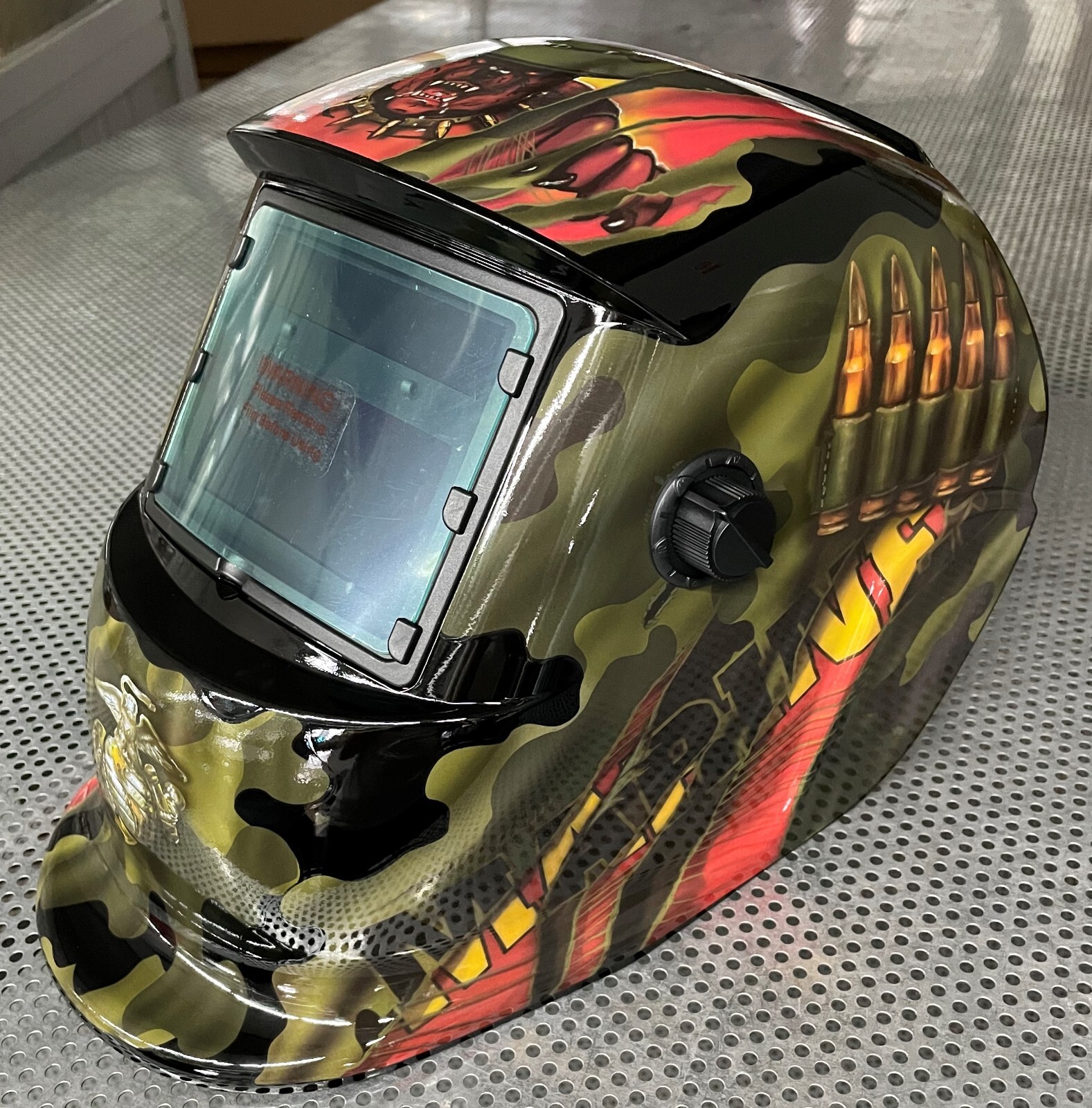 BSGD true color Solar Auto Darkening Welding/grinding Helmet certified hood