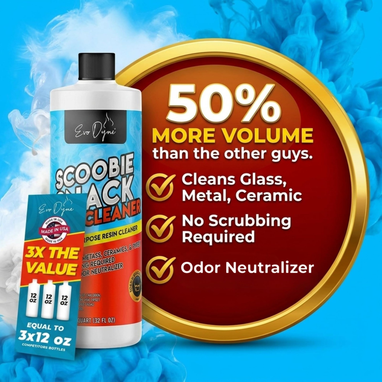 Evo Dyne Pipe 32 Fl Oz (Pack of 1), Attribute not applicable for the product