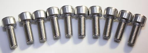 M4-0.7 x 12mm Stainless Hex Socket Head Bolts QTY 20 | 5001 | SS