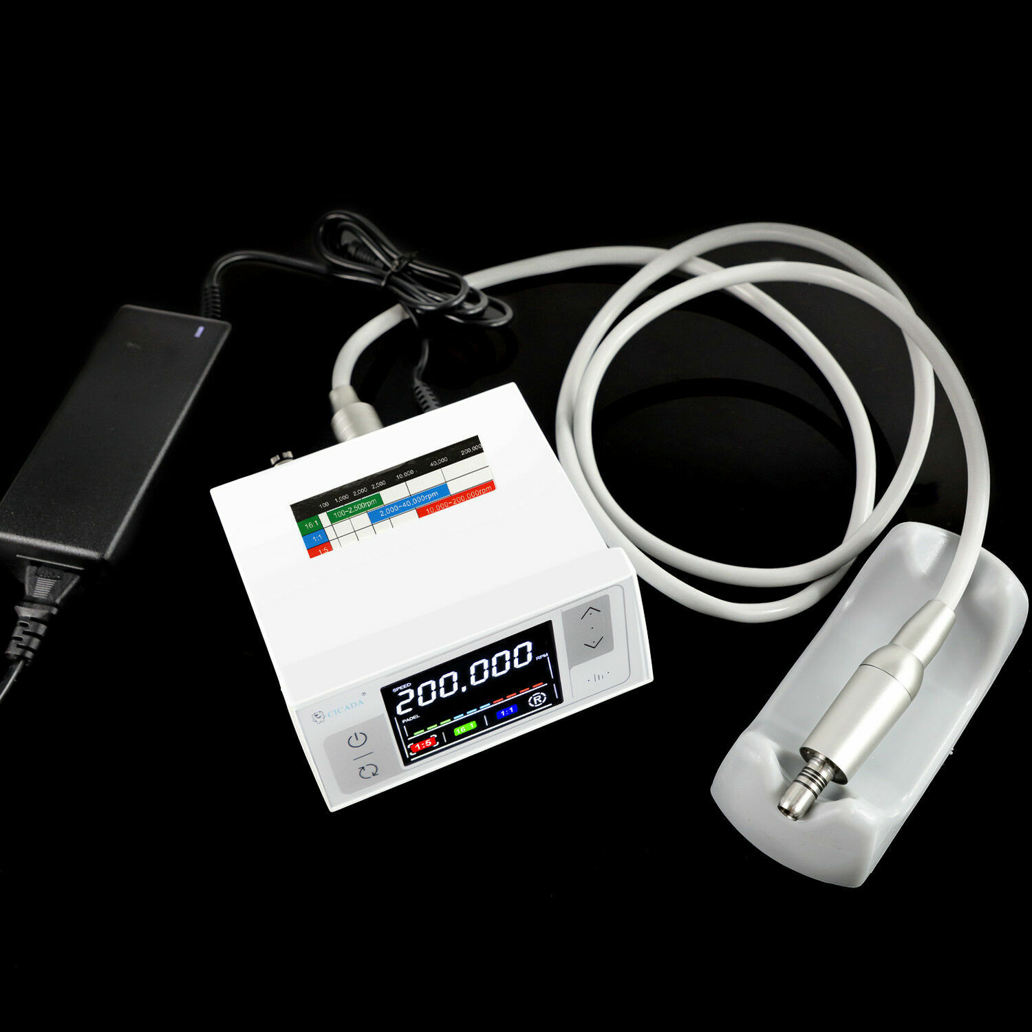 CICADA LCD Dental Electric Motor Internal Spray Contra Angle NSK Type