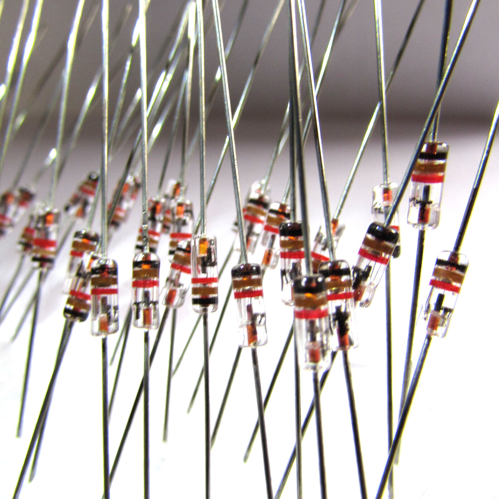 1N34A Germanium Gold Bonded Diodes ITT, BKC, MICROSEMI (100pcs) BEST DEAL U.S.A.