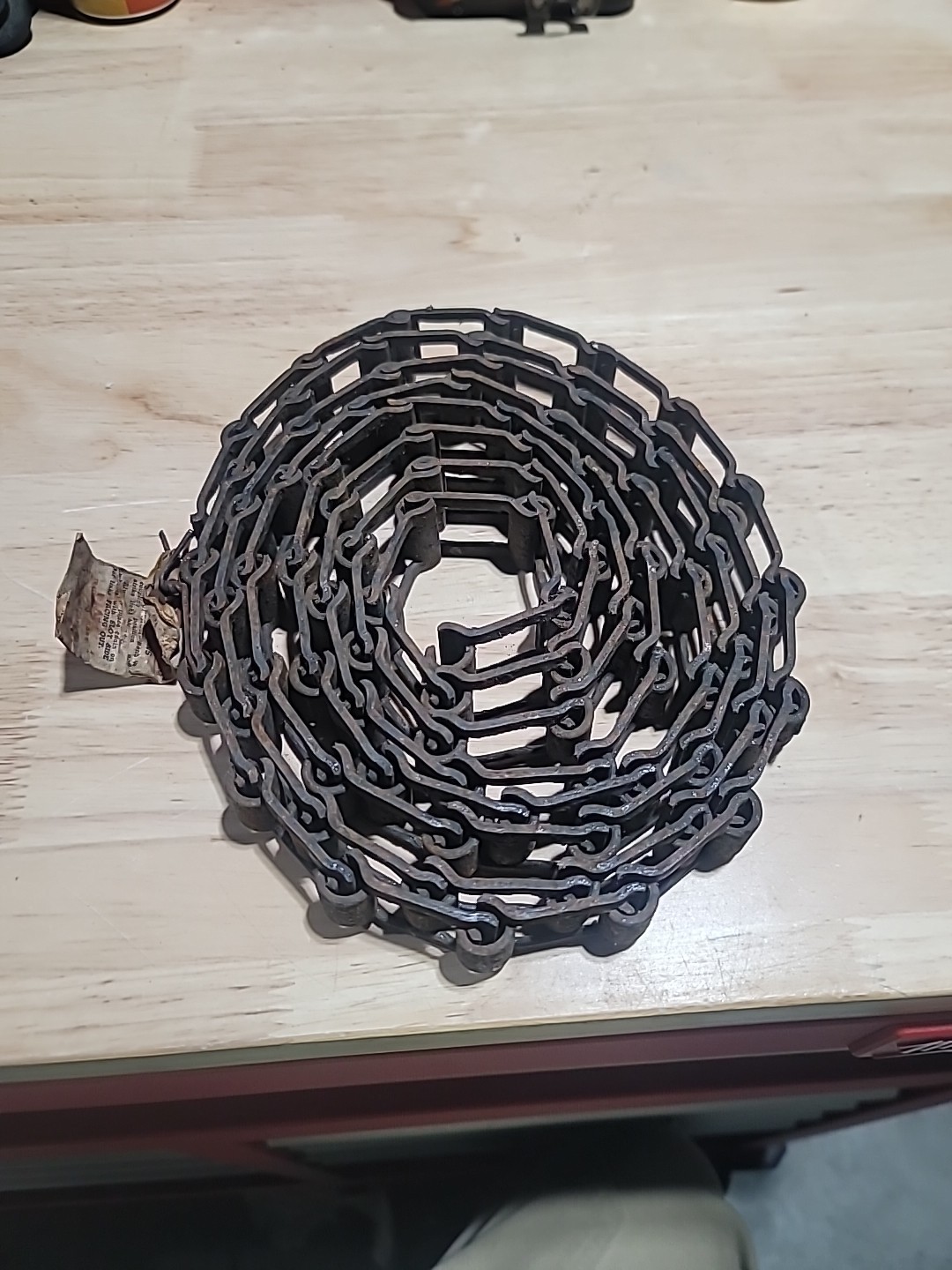 STEEL DETACHABLE CHAIN #34 10FT COIL NOS