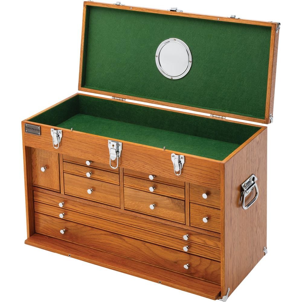 T33971 26″ Series 12-Drawer Red Oak Tool Chest